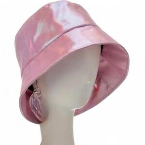 Eugenia Kim Pastel Iridescent Bucket Hat Festival Rave Kawaii Cutegoth NWT $225